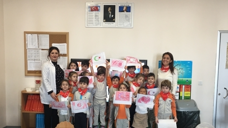 Mimarsinan Okyanus Koleji Okul Öncesi Yunuslar Grubu Aile Katılım Etkinliğinde