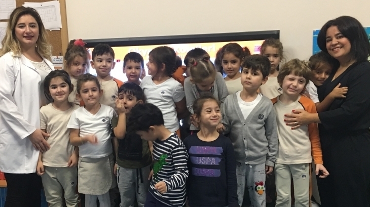 Mimarsinan Okyanus Koleji Okul Öncesi Yunuslar Grubu Aile Katılım Etkinliğinde