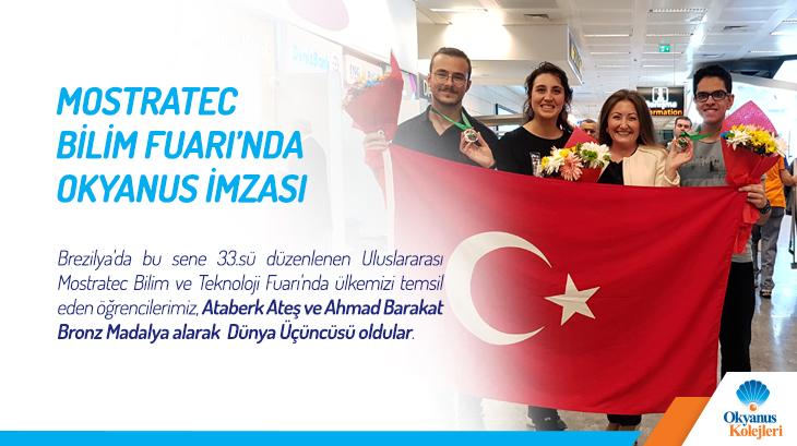 Mostratec Bilim Fuarında Okyanus İmzası