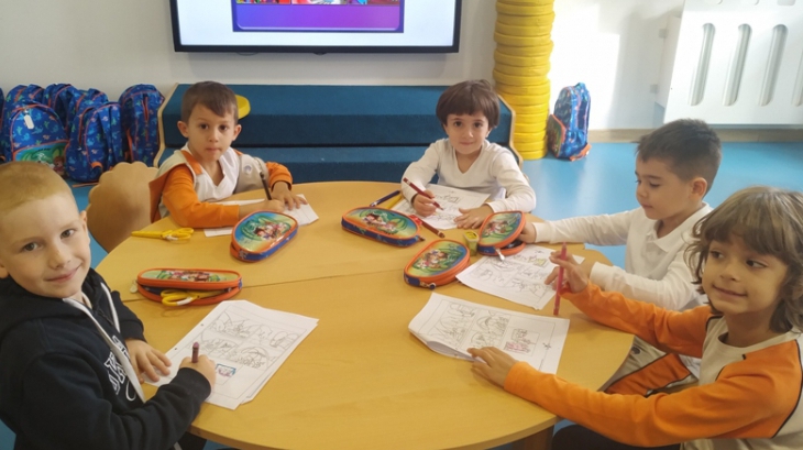 Okul Öncesi A Grubu Öğrencileri Fastrackids Eğitiminde