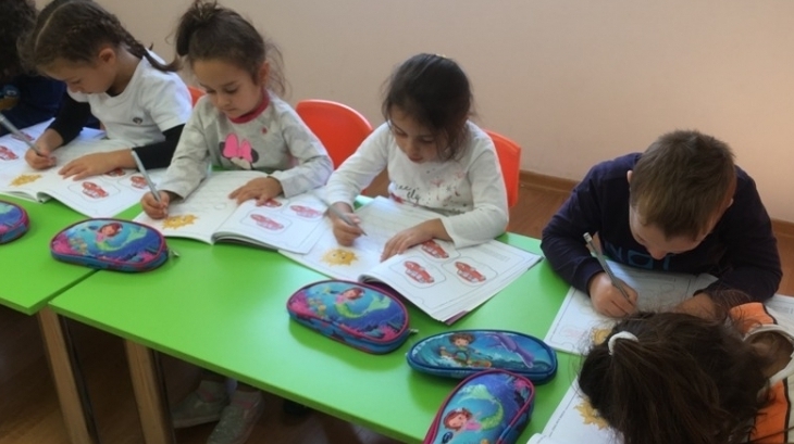 Bulutlar Grubu Öğrencileri Okuma Yazmaya Hazırlık'ta!