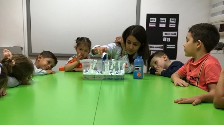 Deniz Yıldızı Grubu Fen ve Matematik Dersinde