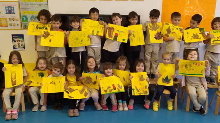 Okul Öncesi Gökkuşağı Grubu Bütünleştirilmiş Etkinlik Dersinde