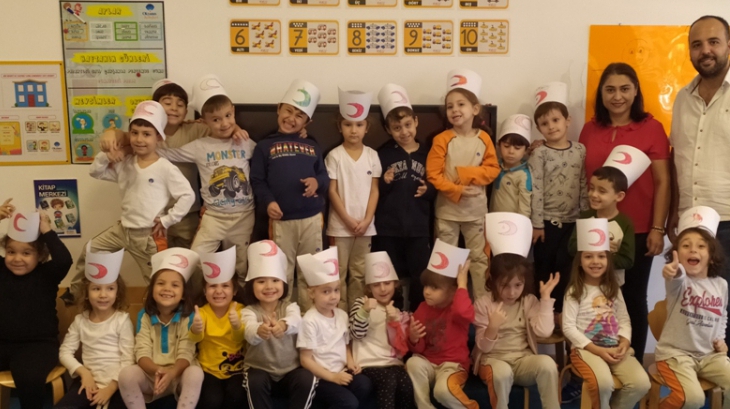 Okul Öncesi Gökkuşağı  Sınıfı Aile Katılımı Etkinliğinde