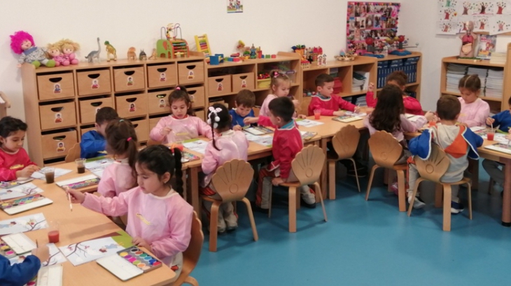 Okul Öncesi Güneş Grubu Fen Etkinliğinde