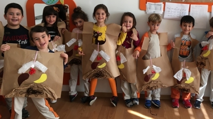 Güneş Grubu Öğrencileri İnsan Vücudunu Tanıyor