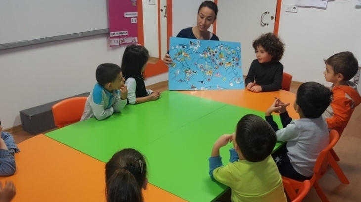 Okul Öncesi Mercan Grubu Öğrencileri Aile Katılım Çalışmasında