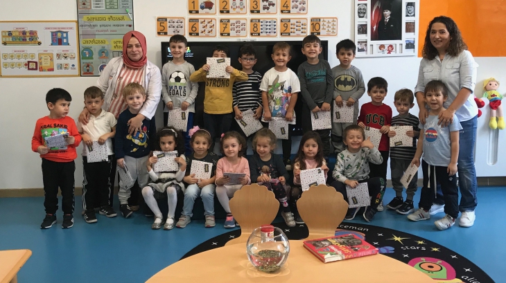 Okul Öncesi Yunuslar Grubu Öğrencileri Aile Katılımı Etkinliğinde