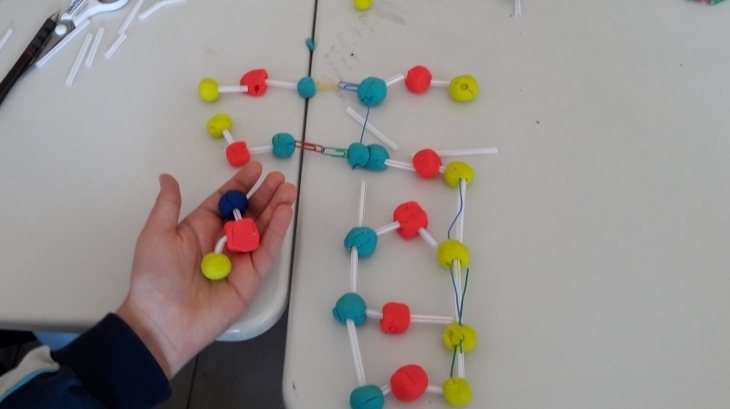Okyanus İncek Fen Bilimleri 8. Sınıf Öğrencileri İle DNA Yapımı