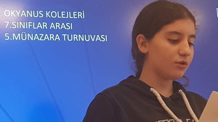 OKYANUS KOLEJİ 7. SINIFLAR ARASI V. MÜNAZARA TURNUVASI