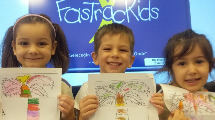 Okyanus Koleji Bornova Okul Öncesi Balıklar ve Yunuslar Grupları FasTracKids Derslerinde Biyoloji Konusunu Öğreniyor