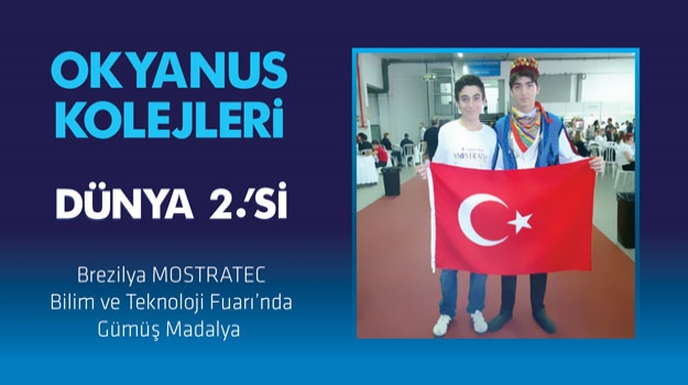 Okyanus, Mostratec Bilim ve Teknoloji Fuarı'nda Dünya 2.'si