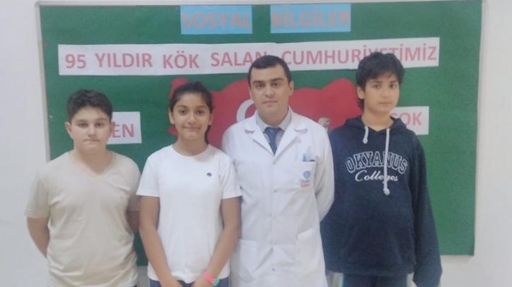 Ortaokul Kademesi Haftanın Sosyal Bilgini Belli Oldu