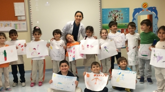 Sancaktepe Okul Öncesi Gezegenler Grubu Öğrencileri Sanat Etkinliği