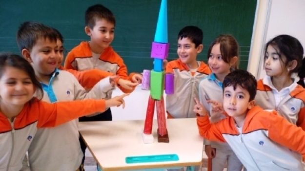 Sancaktepe Okyanus 1-B Sınıfı Geometrik Cisimleri Öğrendi