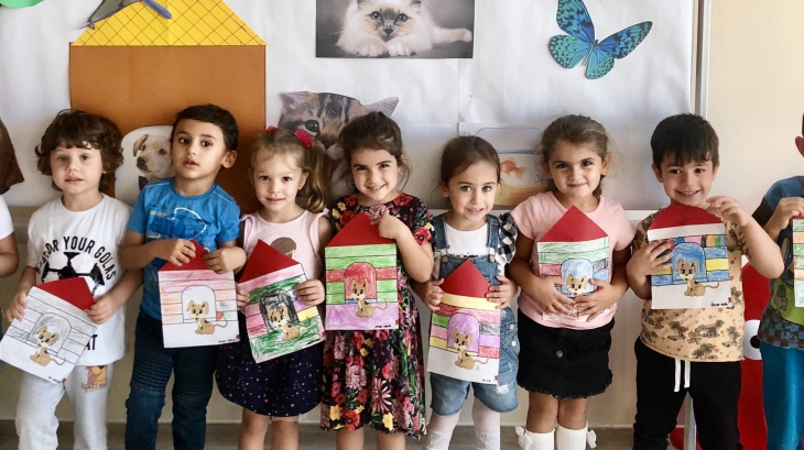 Sancaktepe Okyanus Koleji İnciler Grubu Öğrencileri Bütünleştirilmiş Etkinlikte