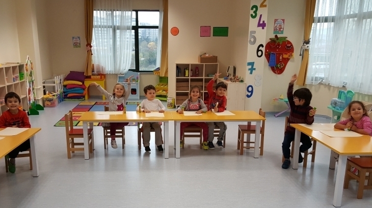 Sancaktepe Okyanus Koleji Okul Öncesi Balıklar Grubu Öğrencileri Veli Katılım Etkinliğinde