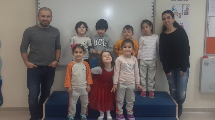 Sancaktepe Okyanus Koleji Okul Öncesi İnciler Grubu Öğrencileri Veli Katılımı Etkinliğinde