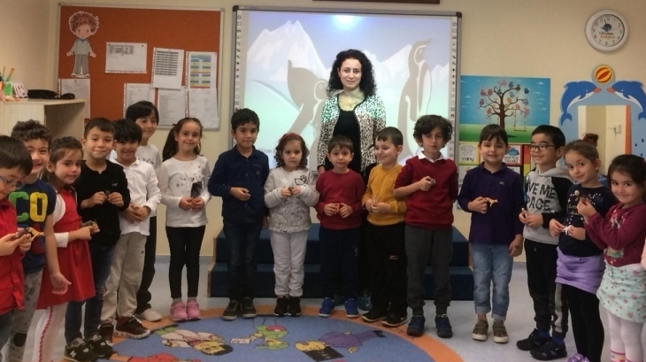 Sancaktepe Okyanus Koleji Okul Öncesi Yıldızlar Grubu Öğrencileri Veli Katılımı Etkinliğinde
