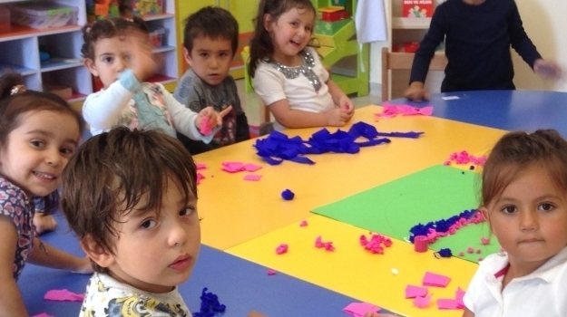 Sancaktepe Okyanus Koleji Sanat Etkinliği Dersinde