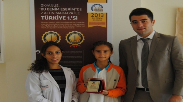 Okyanus, Şiir Yarışması'nda İlçe 1.'si