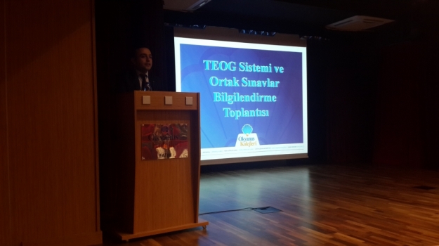 Fatih Okyanus Koleji’nde Teog Veli Bilgilendirme Toplantısı