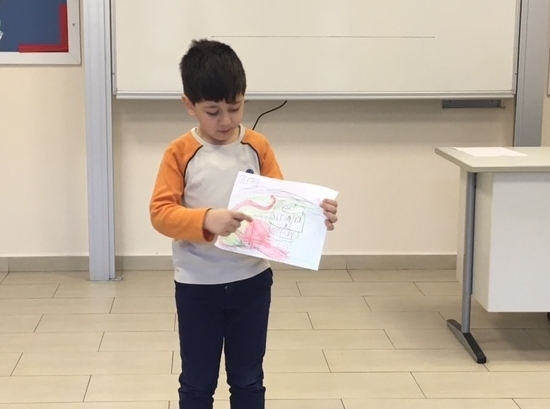 Üstün Zekalılar İlkokulu 1/C Sınıfı "Duyu Organlarımız" Etkinliği