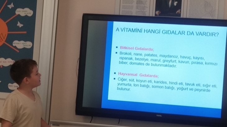 4/C Sınıfı Fen Bilimleri Dersinde