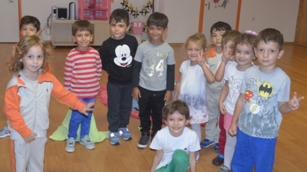 Bahçelievler Okyanus Okul Öncesi İstiridye Grubu Oyun Dersinde