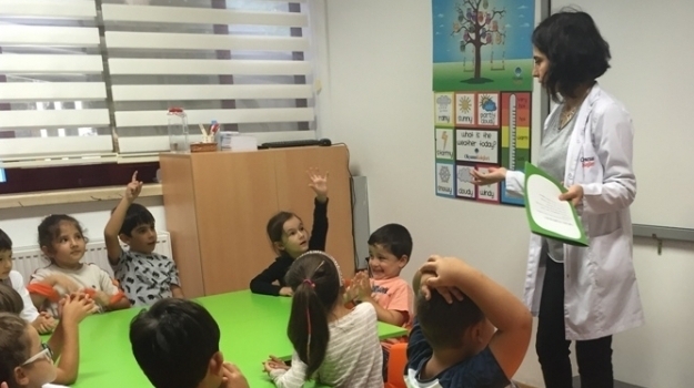 Bahçelievler Okyanus Okul Öncesi Samanyolu Grubu Hikâye Saatinde