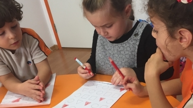 Bahçelievler Okyanus Okul Öncesi Samanyolu Grubu Okuma Yazmaya Hazırlık  Etkinliğinde