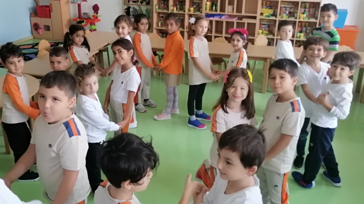 Bahçeşehir Gökkuşağı Grubu Oyun ve Türkçe Dil Etkinliğinde
