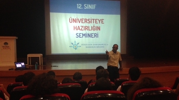 Bahçeşehir Okyanus 12. sınıf Öğrencilerine Hoşgeldiniz Semineri