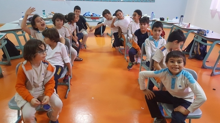 Bahçeşehir Okyanus Koleji Üstün Zekâlılar ve Yetenekliler İlkokulu 3-E Sınıfı “Zıt Anlamlı Kelimeler” Etkinliğinde