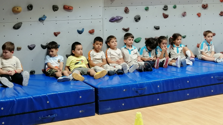 Beykent Okul Öncesi Güneş Sınıfı Beceri Koordinasyon Etkinliğinde