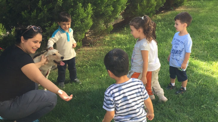 Beykent  Okyanus Koleji Okul Öncesi Çiçekler Grubu Aile Katılımı Etkinliğinde.