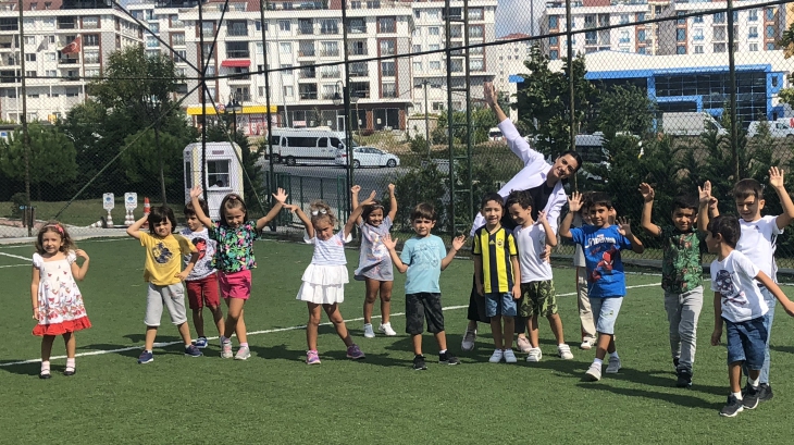 Beykent  Okyanus Koleji Okul Öncesi Gökkuşağı  Grubu Türkçe Dil Etkinliğinde