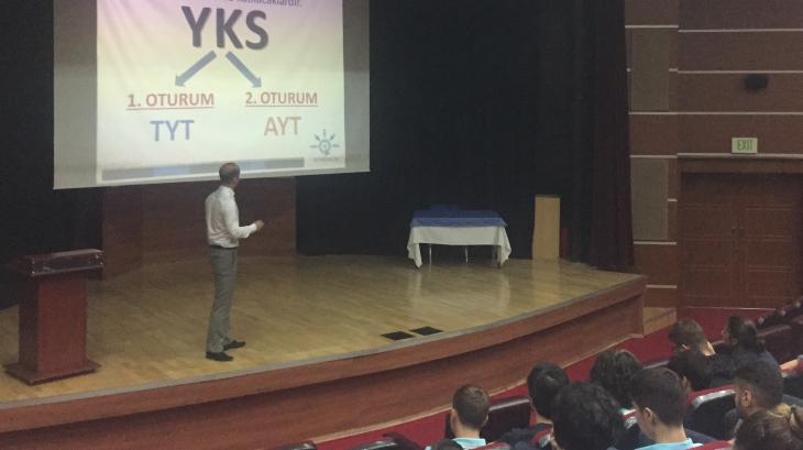 Beylikdüzü Okyanus Anadolu Lisesi ''11. ve 12.Sınıflara YKS Sistemi Sunumu''