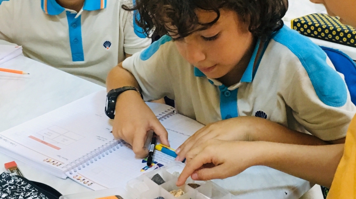 Beylikdüzü Okyanus Koleji 4. sınıf Öğrencileri Fen Bilgisi Dersinde