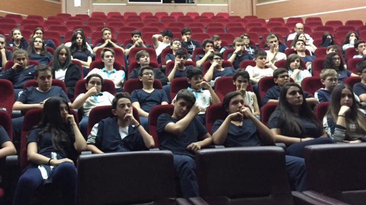 Beylikdüzü Okyanus Ortaokulu 8.Sınıf Öğrencilerimize Motivasyon Sunumu Yapıldı