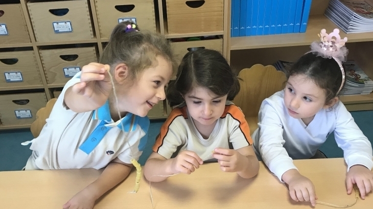 Çekmeköy Okul Öncesi Balıklar Grubu Sanat Etkinliğinde