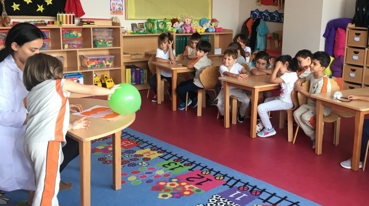 Çekmeköy Okul Öncesi Yıldızlar Grubu Fen Doğa Etkinliğinde