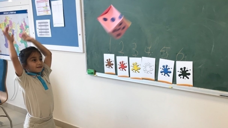 1. Sınıf Öğrencileri Main Course Dersinde "Dice Game " Oynadı