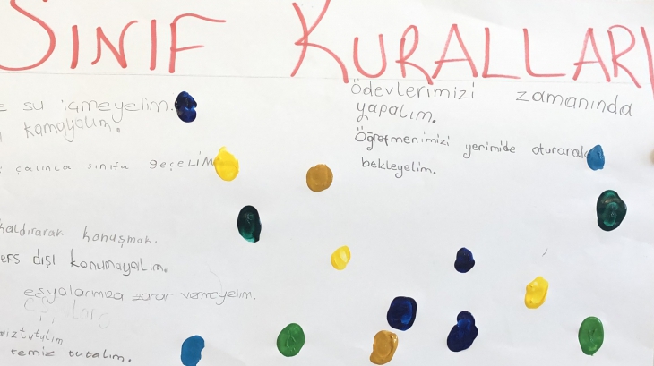 Eryaman Okyanus Koleji 2.Sınıf Öğrencileri Sınıf Kurallarını Oluşturdu