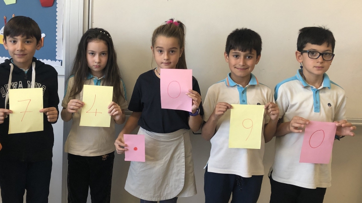 Eryaman Okyanus Koleji 4. Sınıf Öğrencileri Matematik Etkinliğinde