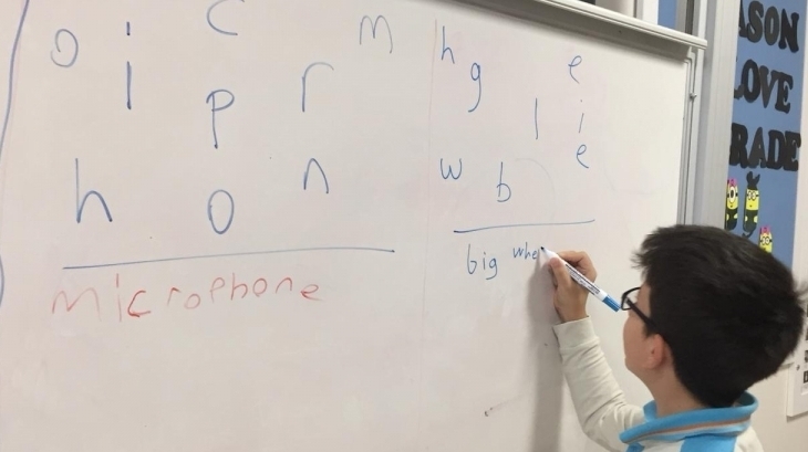 Eryaman Okyanus Koleji İlkokul Kademesi 4. Sınıf Öğrencileri “Word Scramble” Etkinliğinde