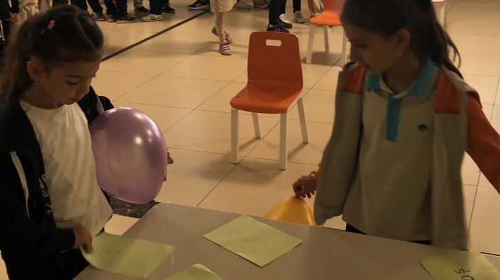 Eryaman Okyanus Koleji Öğrencileri Koridor Etkinliğinde