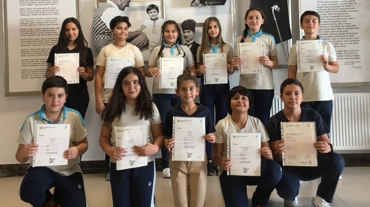 Eryaman Okyanus Koleji Ortaokul Kademesi Öğrencileri CAMBRİDGE Sertifikalarını Aldılar!