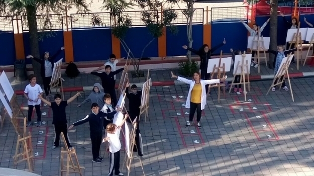 Görsel Sanatlar Dersinde Exteriör Etkinliğinin Çoşkusu Yaşandı