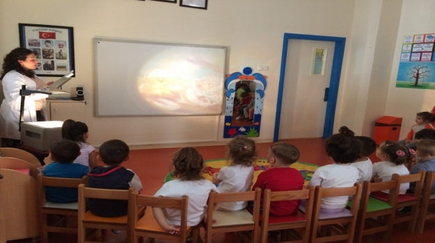 Güneşli Okul Öncesi Rüzgar Grubu'na Hikâye Dinletisi